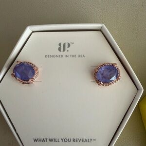 ✨ Bomb Party “Endless Days” Stud Earrings – Rose Gold ✨